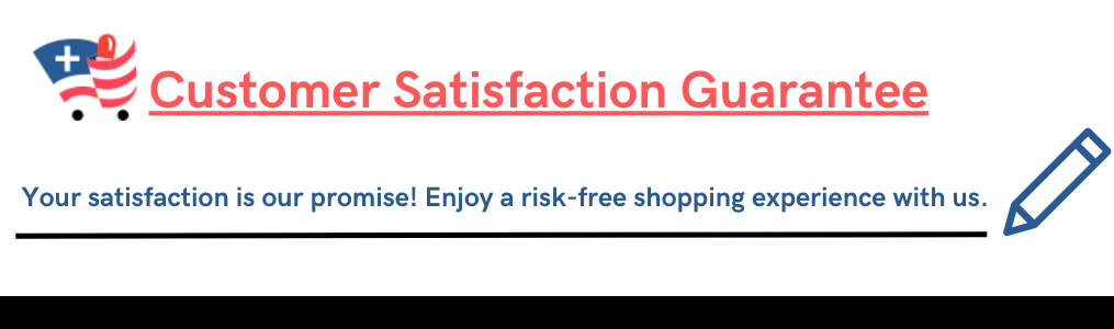 Customer Satisfaction Guarantee - USA Med Stores